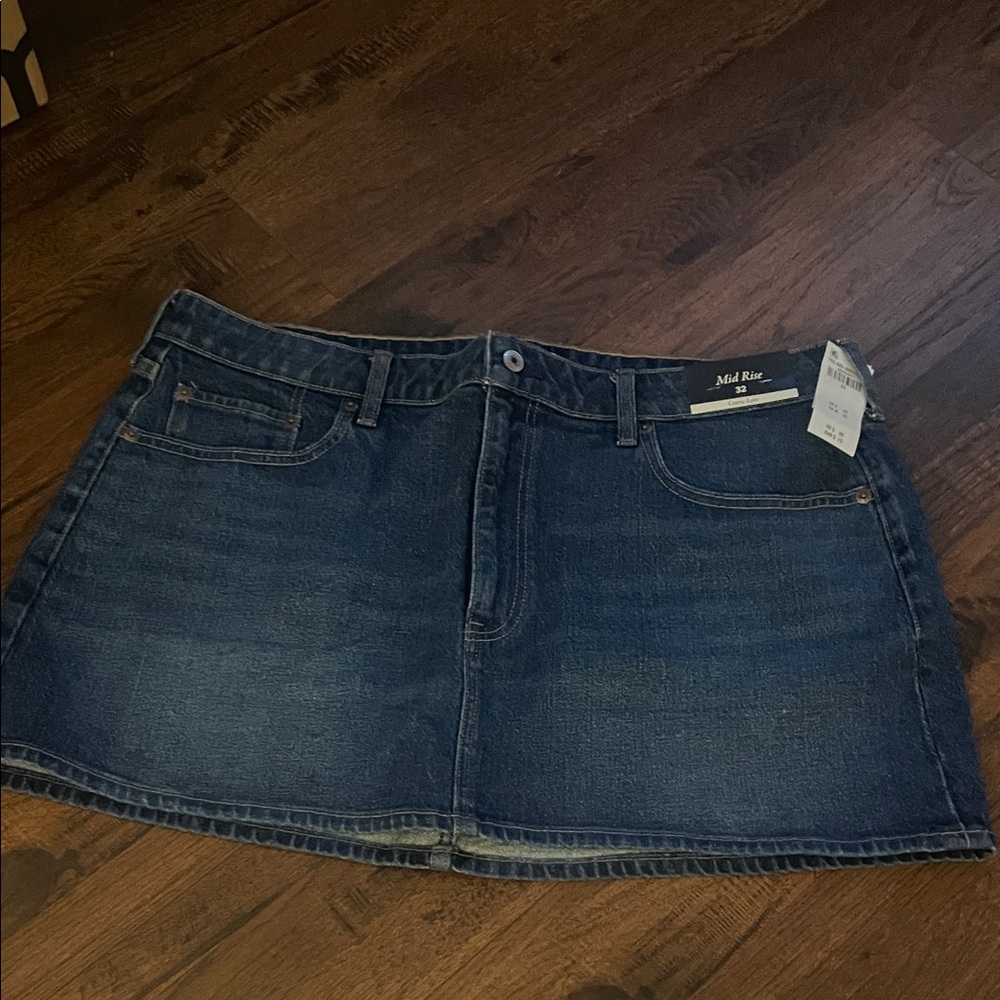 Abercrombie Jean Skirt - size 32